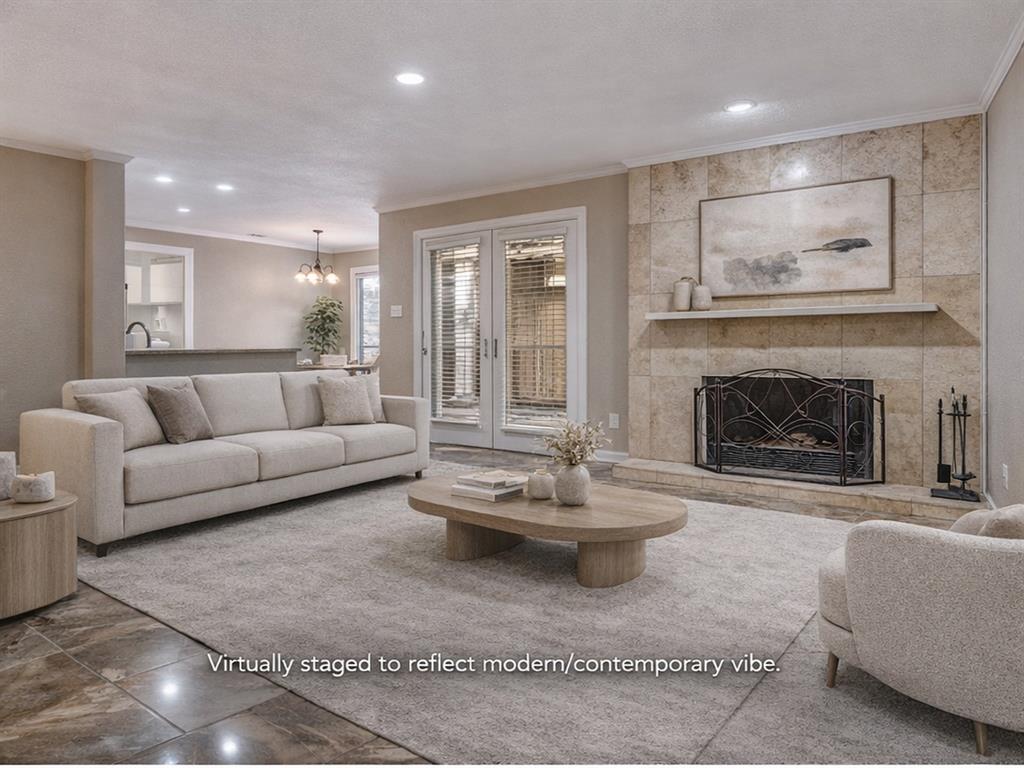 Welcome home!  This is how your inviting your living room could look!