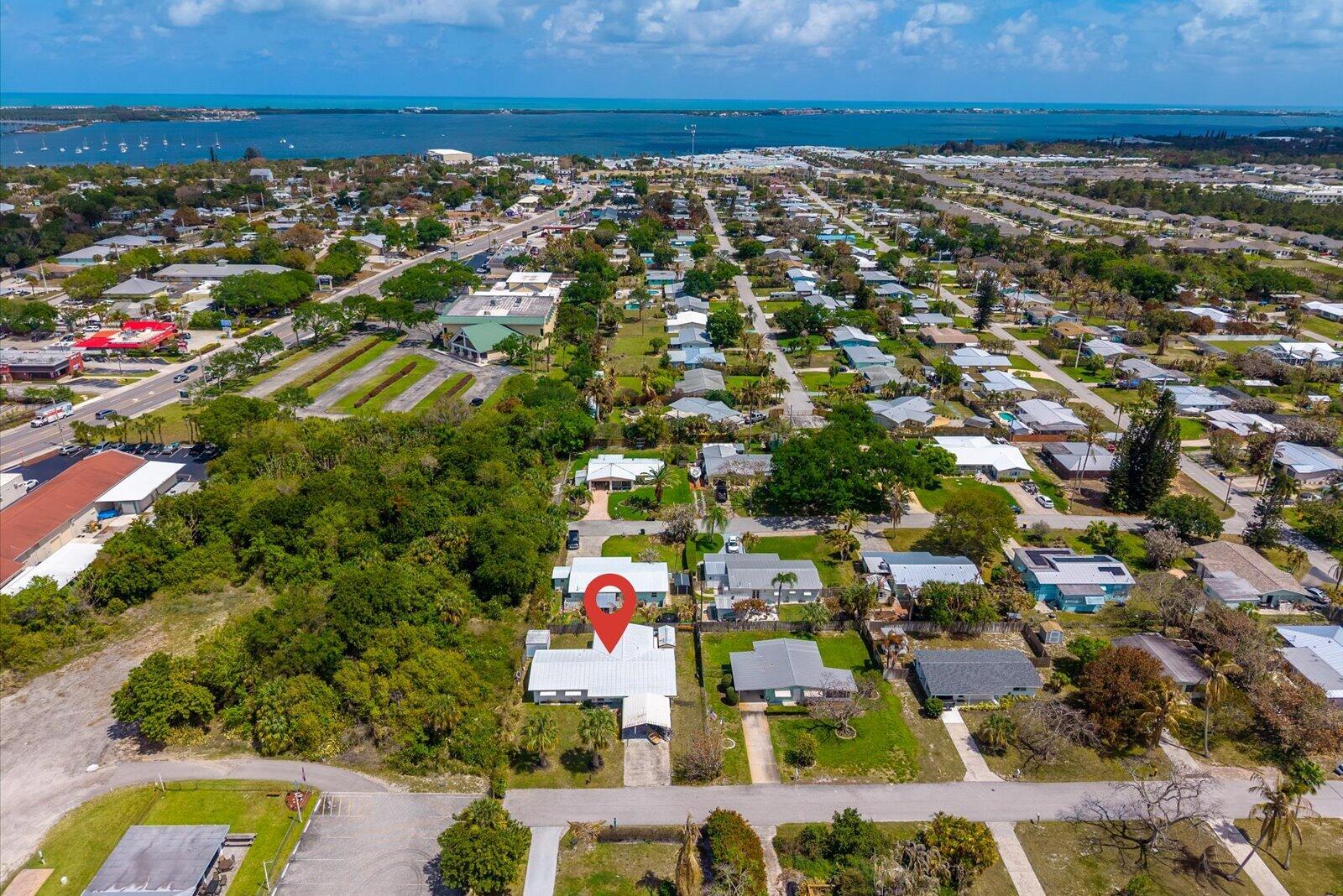 3141 Northeast Spruce Ridge Avenue Jensen Beach, FL 34957 - Photo 4 of 35 36-spruce drone-4