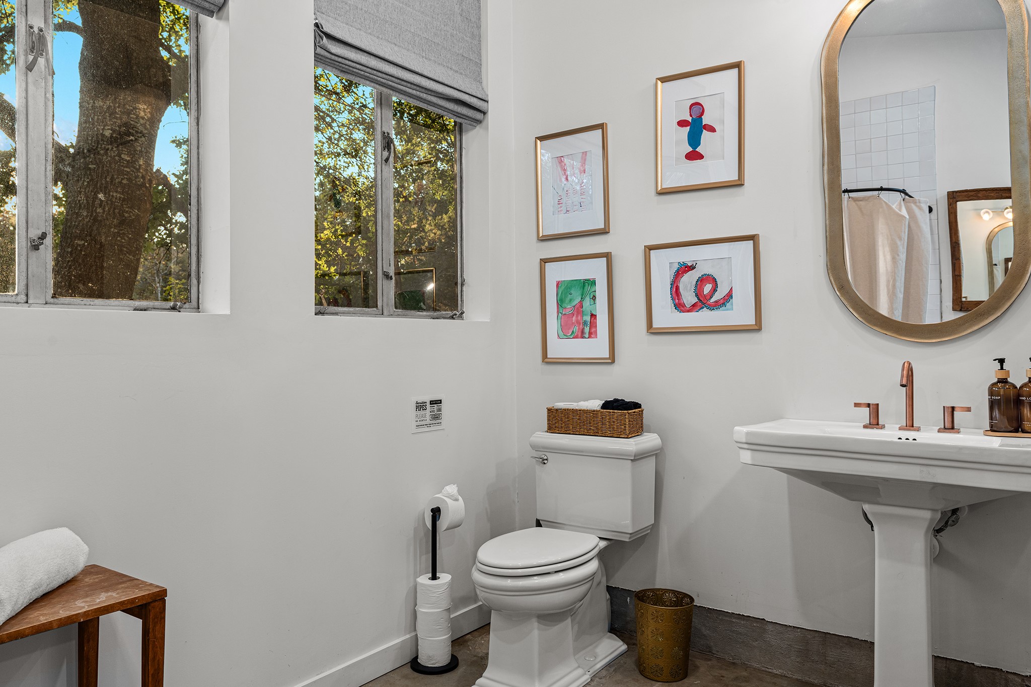 505 Deer Lake Road Wimberley, TX 78676 - Photo 30 of 38 Guest Studio Full Bathroom