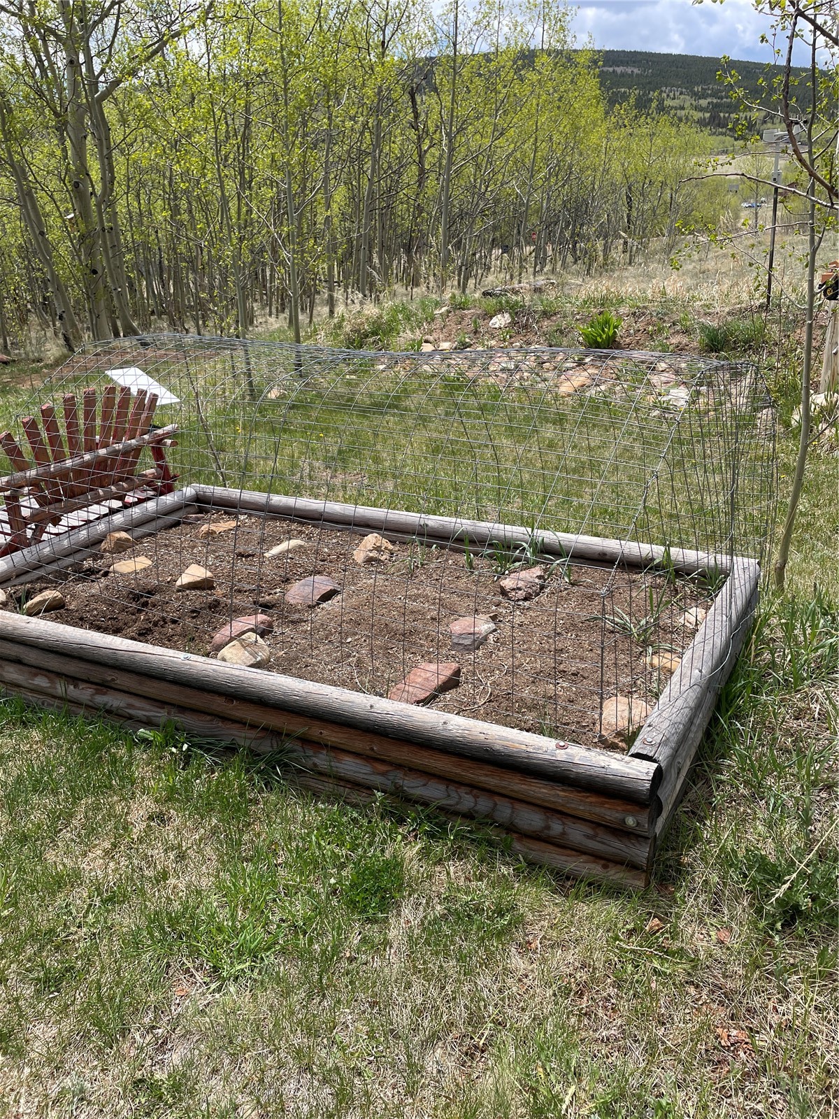 1462 Sheep Ridge Road Fairplay, CO 80440 - Photo 44 of 48 Raised bed garden