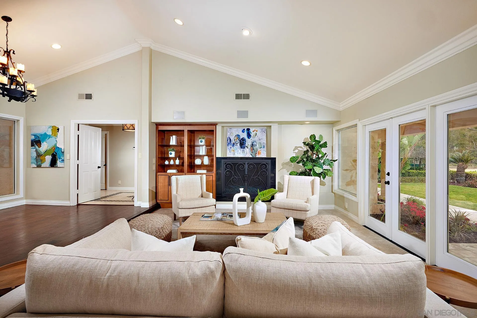 2027 Alga Road Carlsbad, CA 92009 - Photo 18 of 72 a living room with furniture and a large window