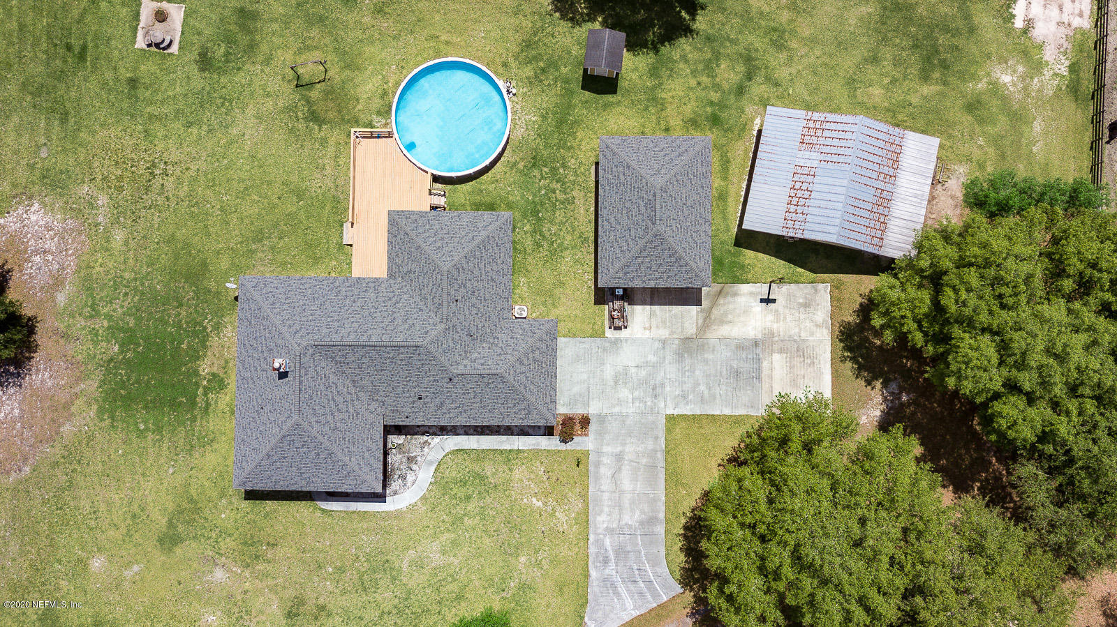970 Tookie Road Jacksonville, FL 32234 - Photo 45 of 47 Drone Overhead