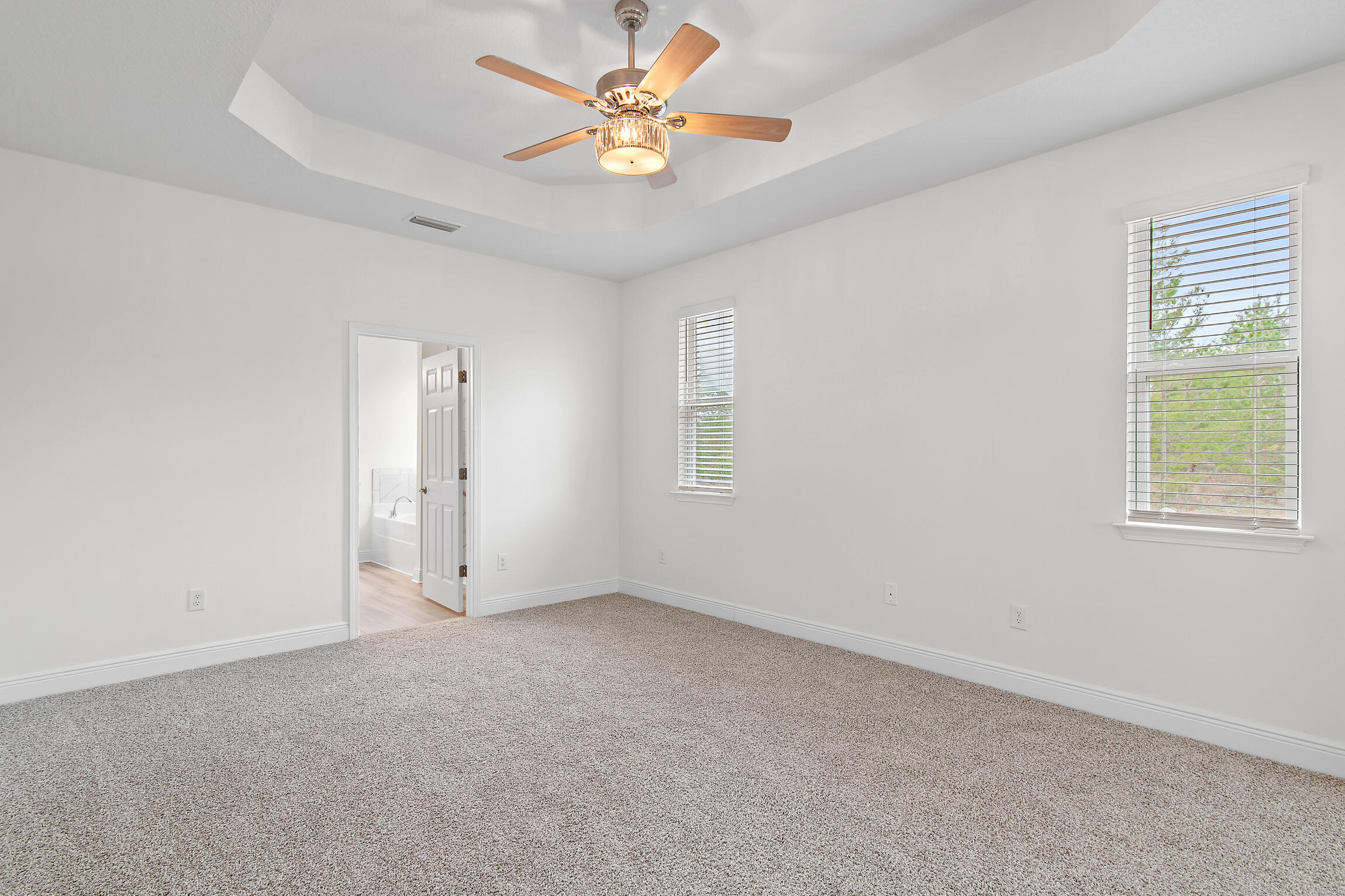 430 Fairway Crossing Freeport, FL 32439 - Photo 27 of 57 an empty room with a window and a fan