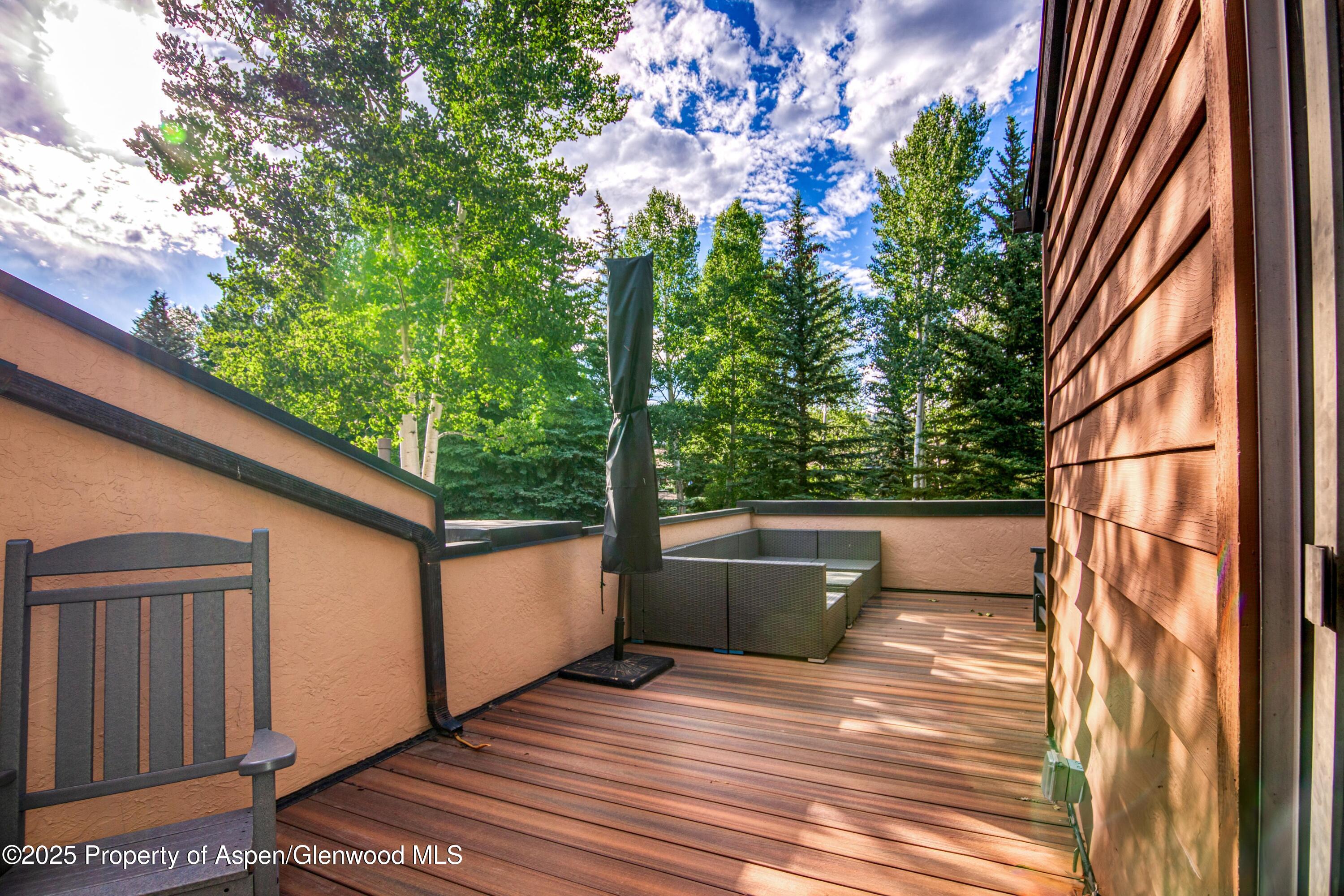 52 Harleston Green, Unit 38 Snowmass Village, CO 81615 - Photo 38 of 40 a backyard of a house with lots of green space