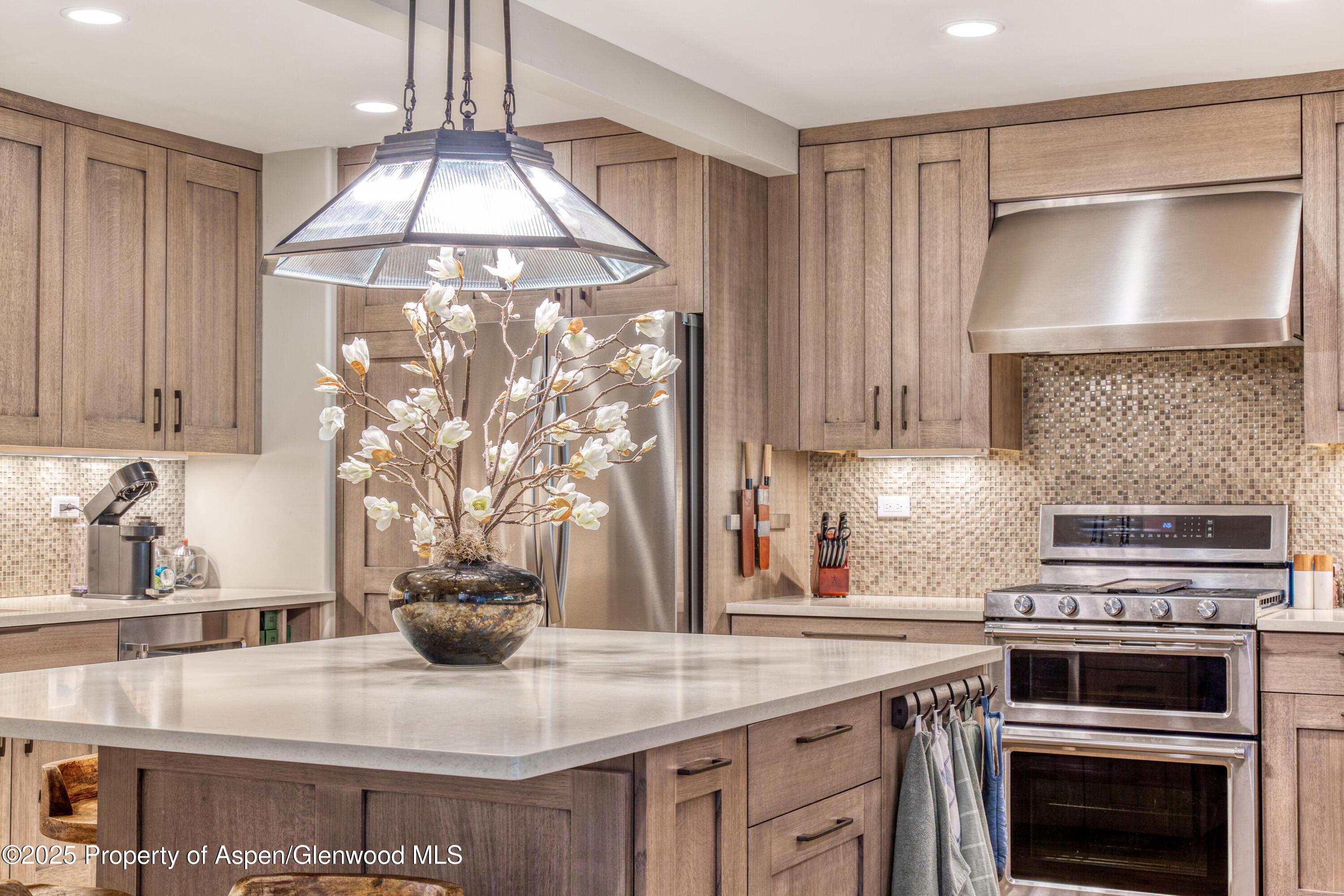 52 Harleston Green, Unit 38 Snowmass Village, CO 81615 - Photo 6 of 40 a kitchen with a stove and a refrigerator