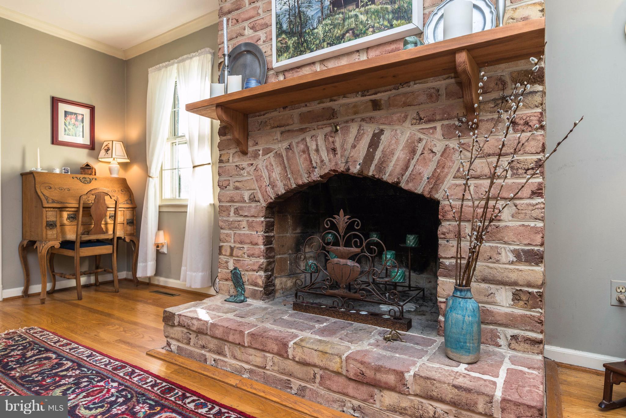 841 Gist Road Westminster, MD 21157 - Photo 10 of 30 Amazing Wood burning Brick Fireplace