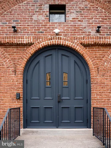 a front view of a house with parking