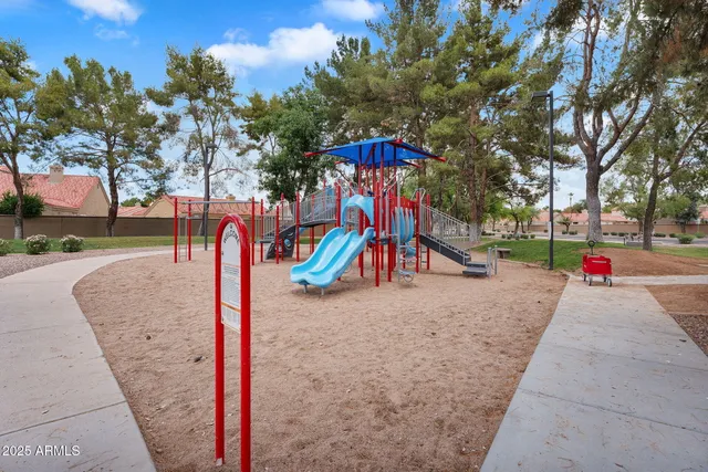 a park with kid zone