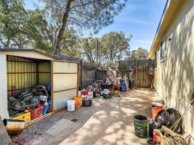 a view of a storage room with a lot of stuff