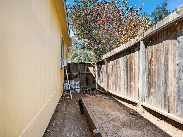 a view of outdoor space and deck