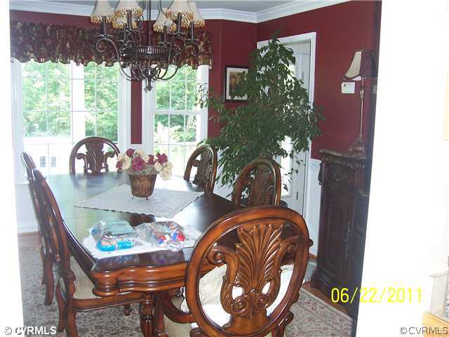 3307 Whitehouse Road Colonial Heights, VA 23834 - Photo 10 of 12 a dining room with furniture and wooden floor