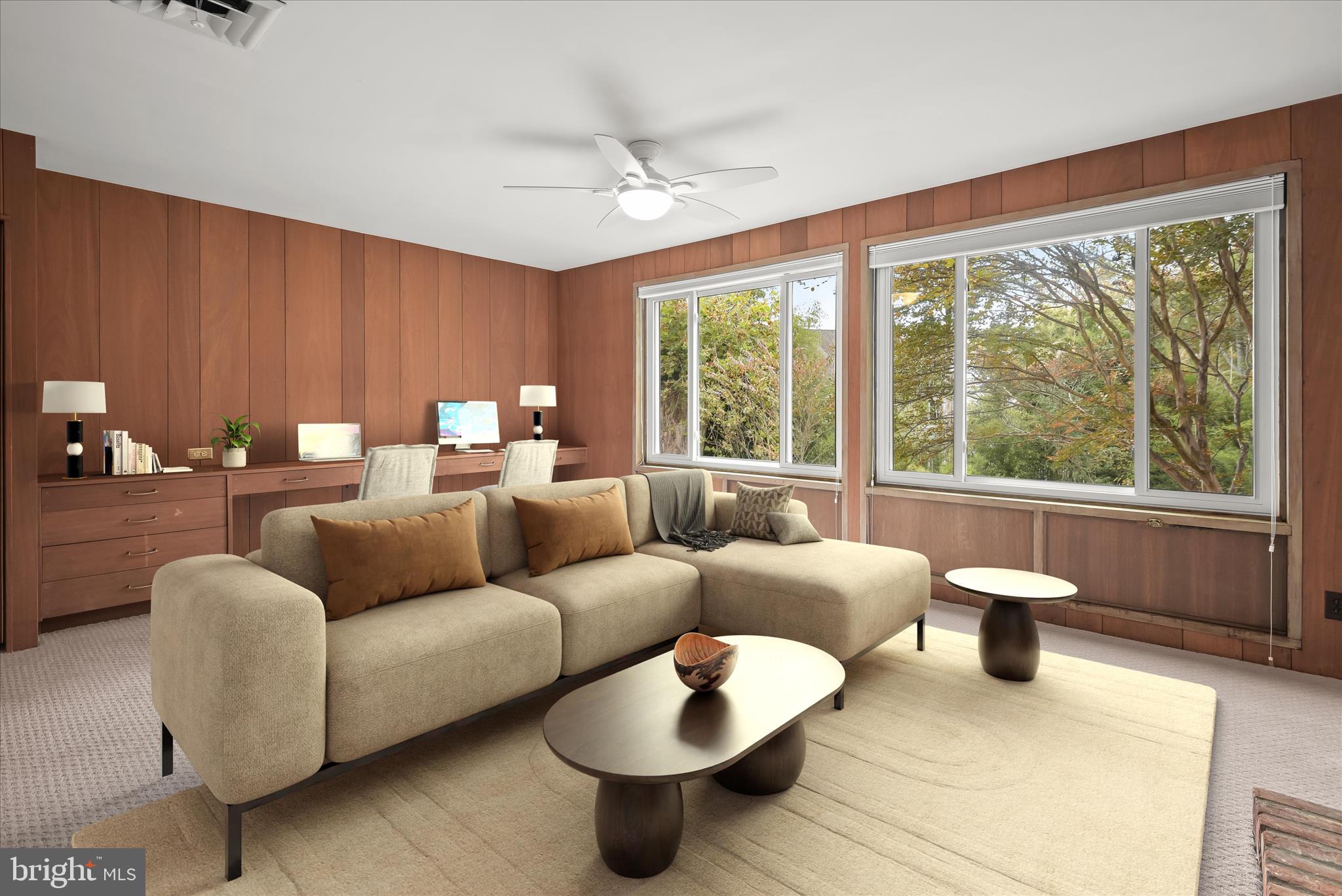5311 Allandale Road Bethesda, MD 20816 - Photo 7 of 45 Family Room - Virtually Staged