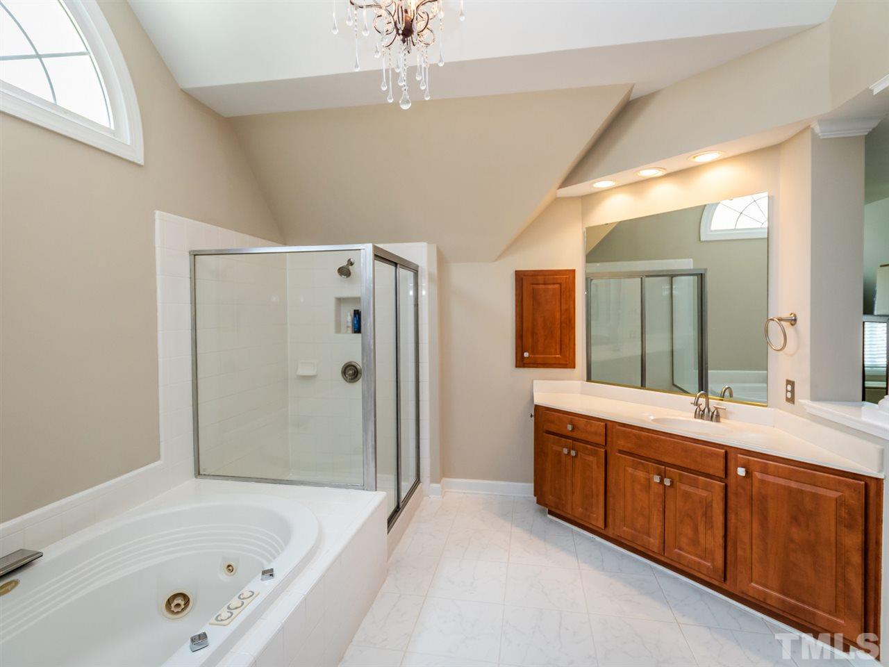 12423 Canolder Street Raleigh, NC 27614 - Photo 13 of 25 Large Master Spa Bath - With Full Dressing Room and Closets to Die For!