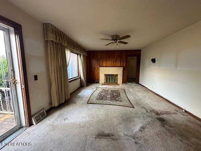 11532 Wilderness Road Ewing, VA 24248 - Photo 6 of 20 living room w/ Fireplace