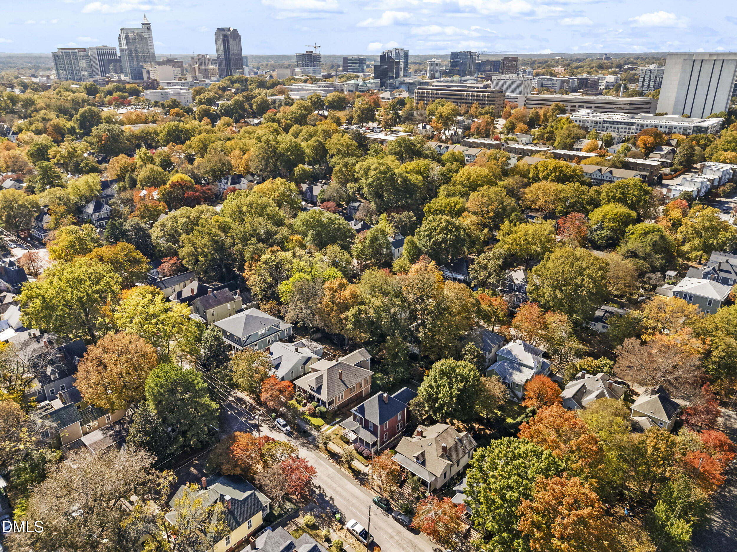 527 North East Street Raleigh, NC 27604 - Photo 41 of 46 an aerial view of multiple house