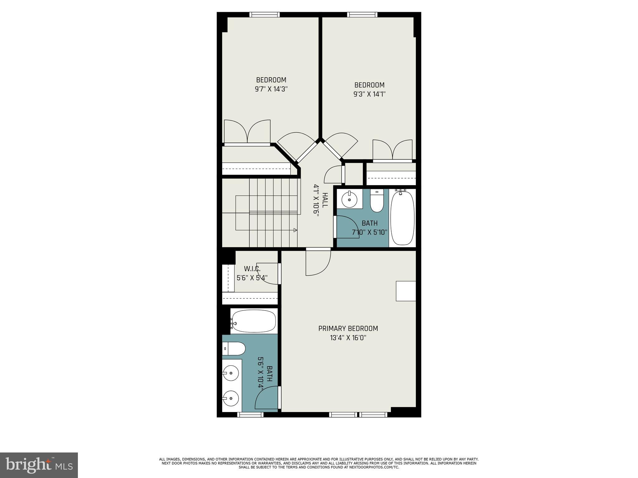 828 Lowe Road Middle River, MD 21220 - Photo 29 of 29 Upper Level 2 Layout