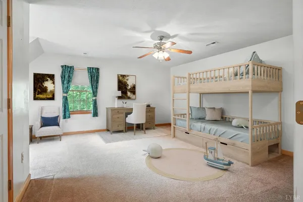 a view of a trees in front of a house