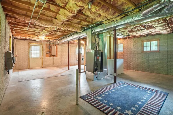 a view of a golf course with a lake