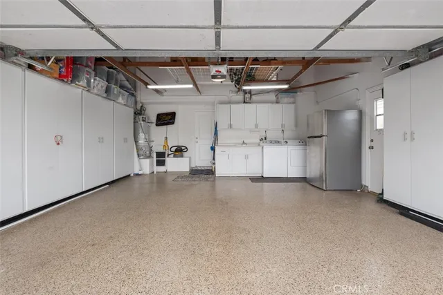 a view of storage and utility room