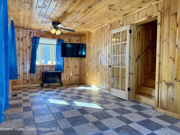 a view of front door of house