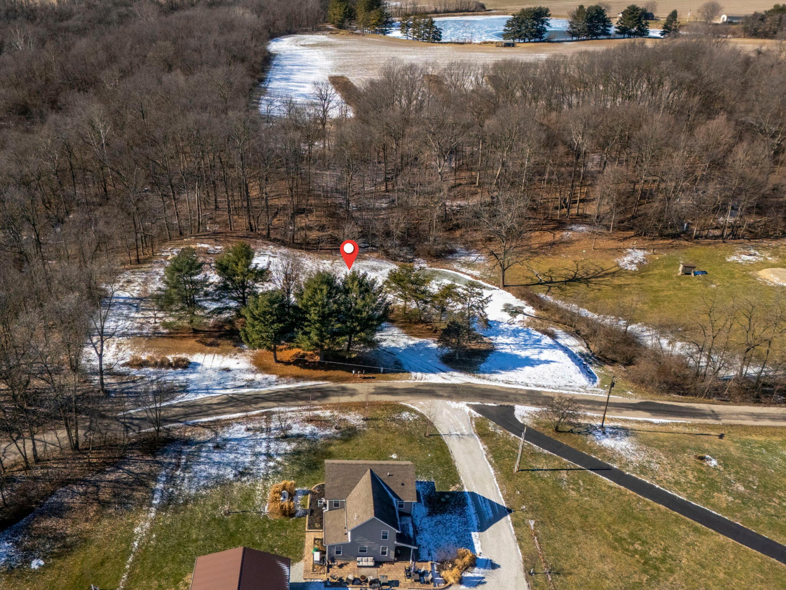 6875 Indian Run Road Northeast Pleasantville, OH 43148 - Photo 6 of 16 Aerial View - 6875 Indian Run Road NE, Rushville, OH 43150