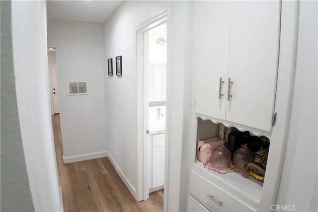 a bathroom with a tub and shower