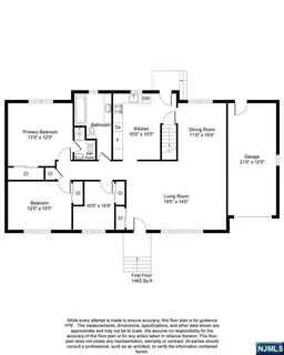 $575,000 | 27 Madison Avenue, Rochelle Park, NJ 07662