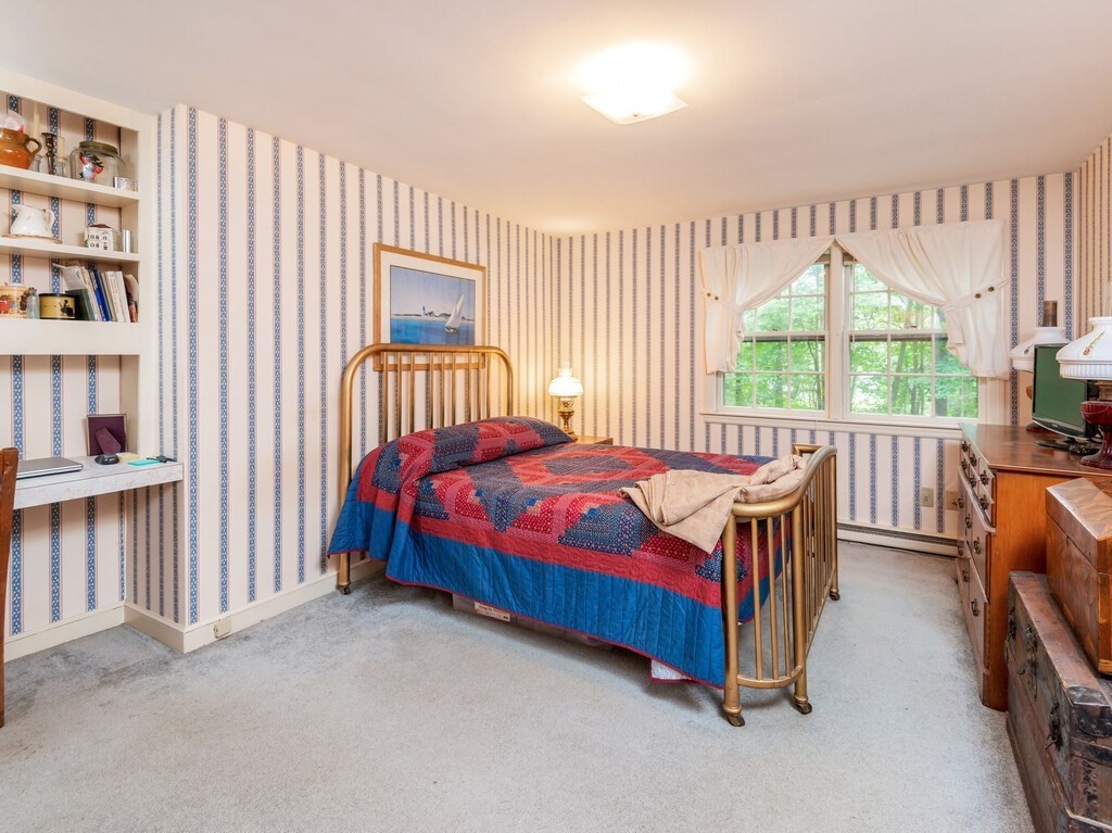 17 Wells Park Road Sturbridge, MA 01566 - Photo 22 of 37 a bedroom with a bed and a window