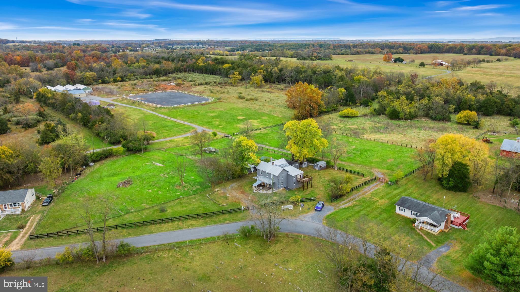 962 Wadesville Road Berryville, VA 22611 - Photo 60 of 63 an aerial view of residential houses with outdoor space