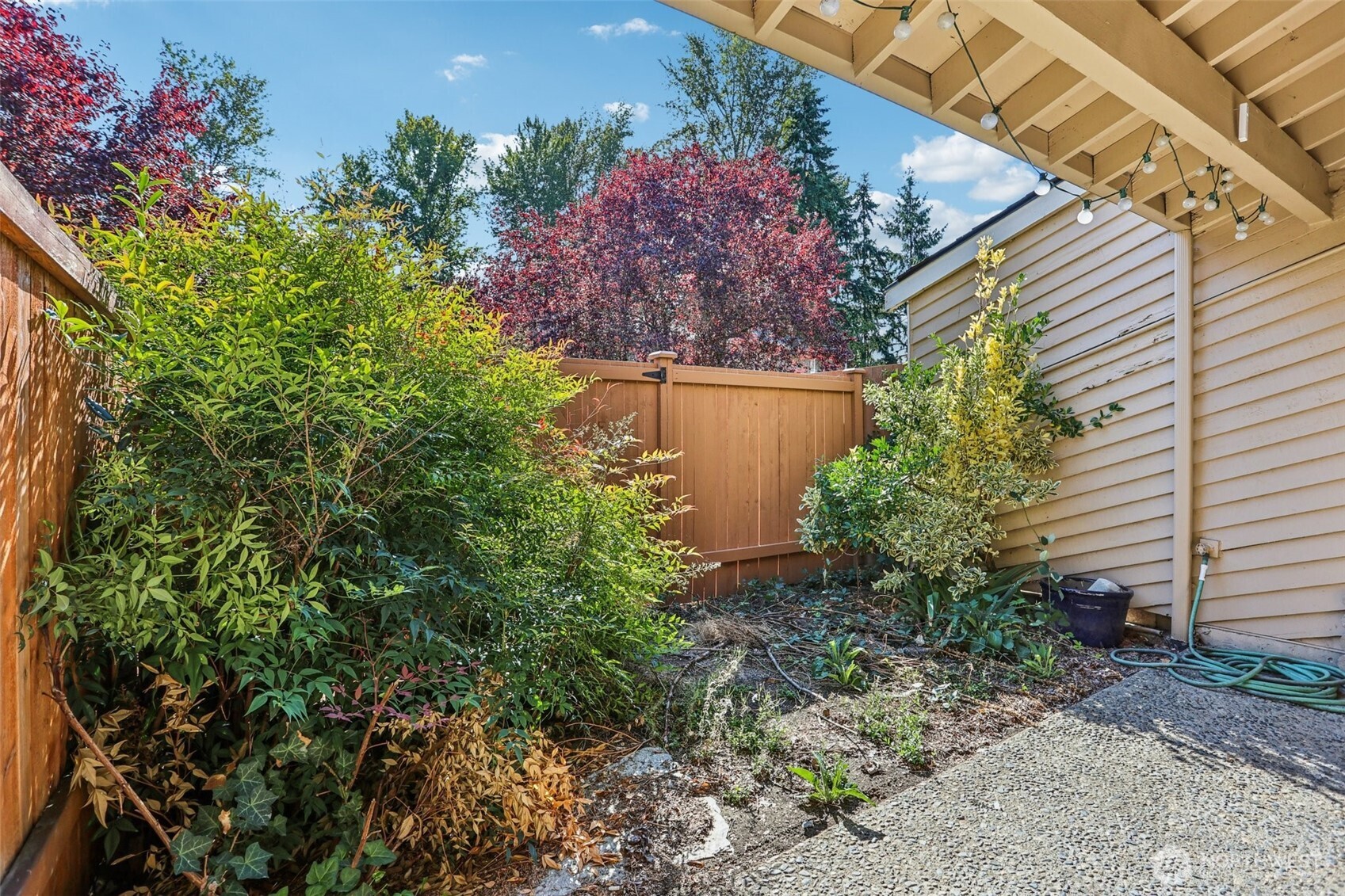 12044 96th Avenue Northeast, Unit 213 Kirkland, WA 98034 - Photo 13 of 24 a view of a garden with a house