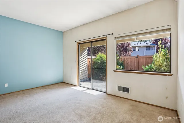a view of a livingroom with a fireplace