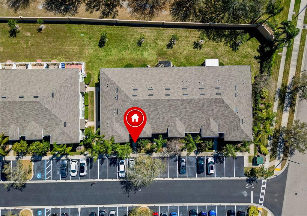 9873 Trumpet Vine Loop Trinity, FL 34655 - Photo 38 of 40 an aerial view of a house and a yard