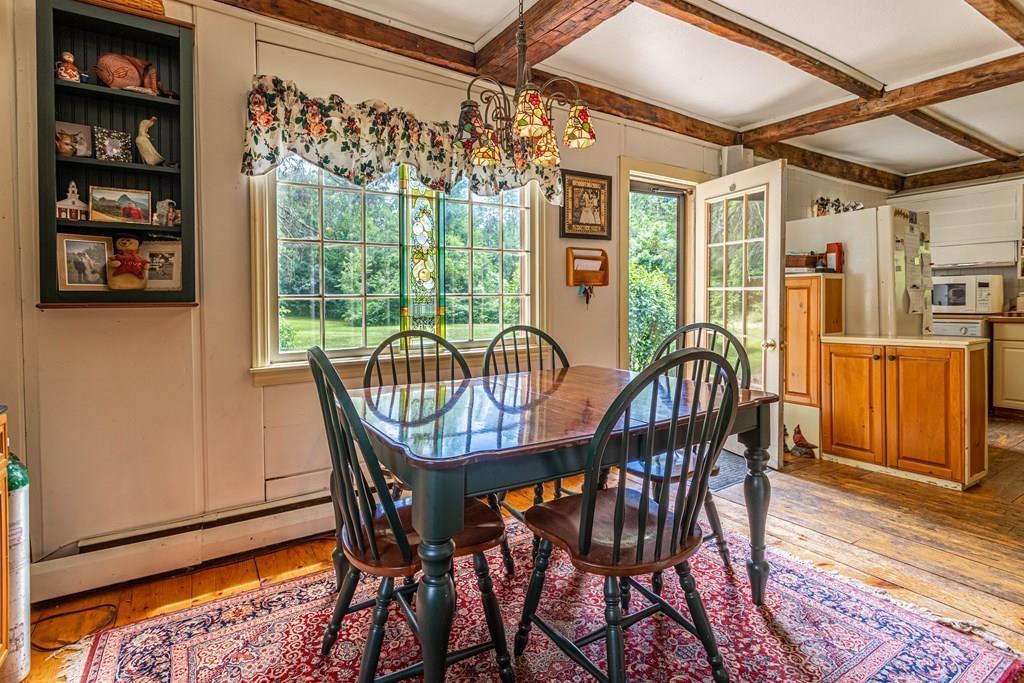 9 Foster Road Milford, NH 03055 - Photo 16 of 31 a view of a dining room with furniture window and wooden floor