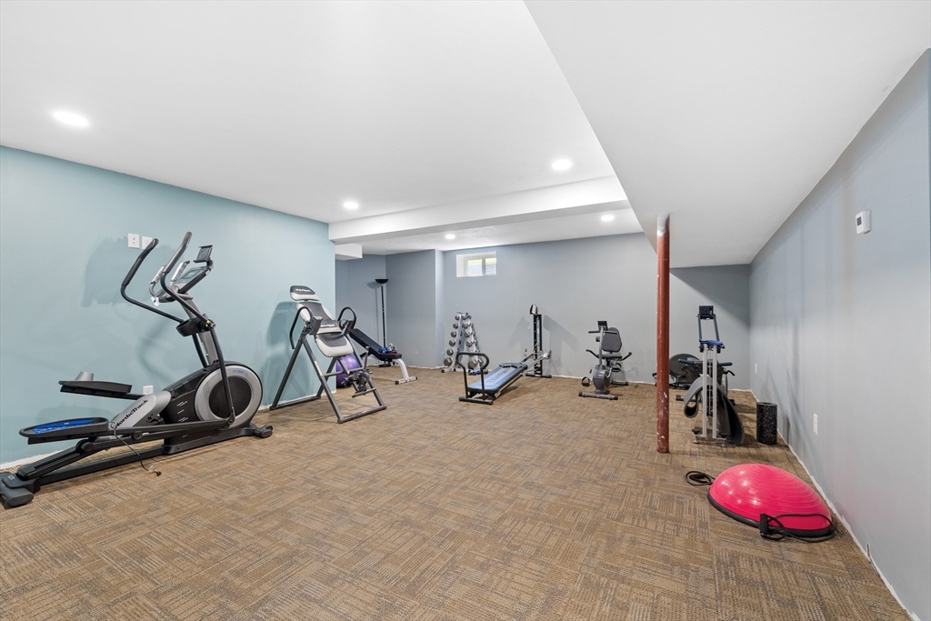 19 Hardscrabble Road Sterling, MA 01564 - Photo 35 of 42 a view of a room with gym equipment