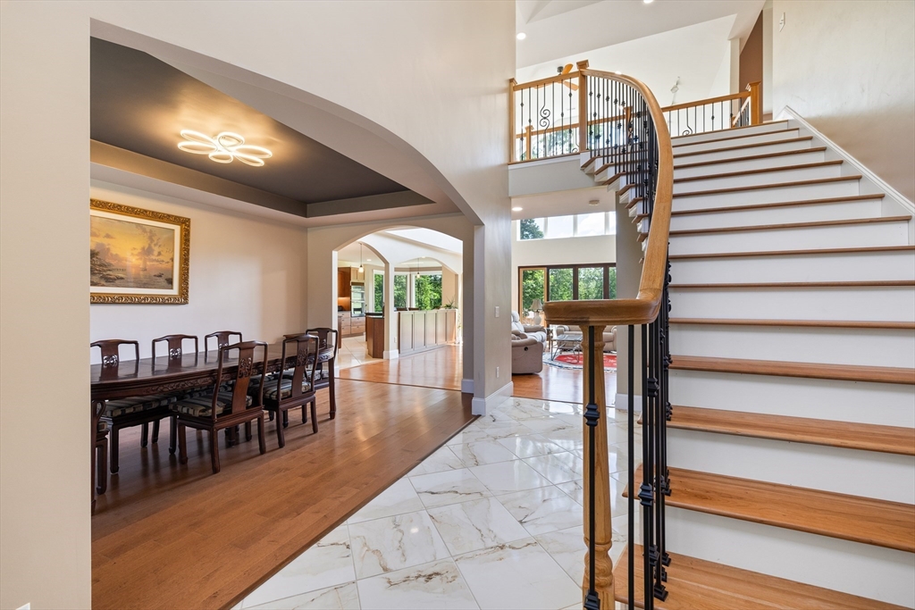 19 Hardscrabble Road Sterling, MA 01564 - Photo 6 of 42 a view of a dining room with furniture window and entryway