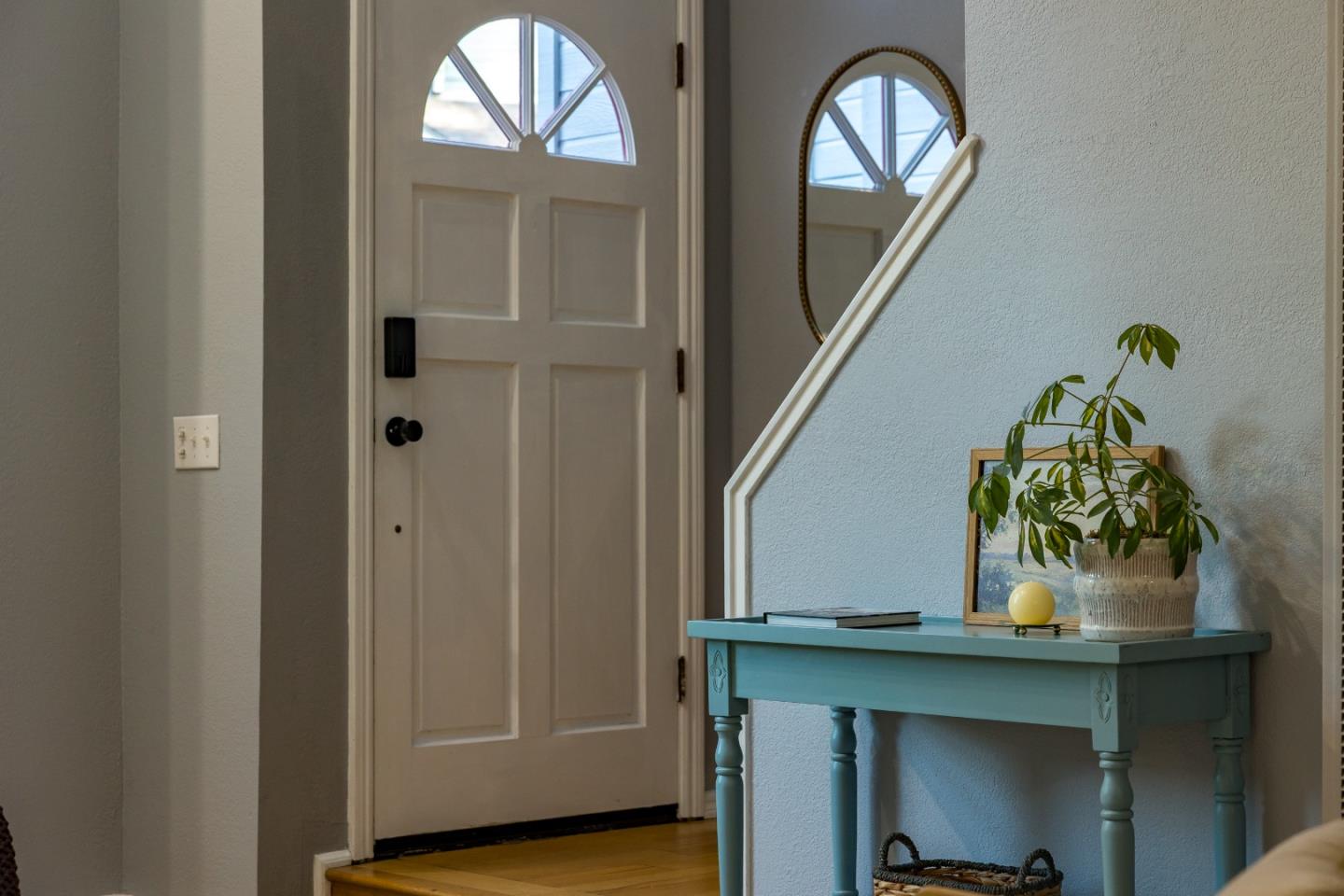 1644 Ocean Street Santa Cruz, CA 95060 - Photo 6 of 60 a view of entryway with wooden floor