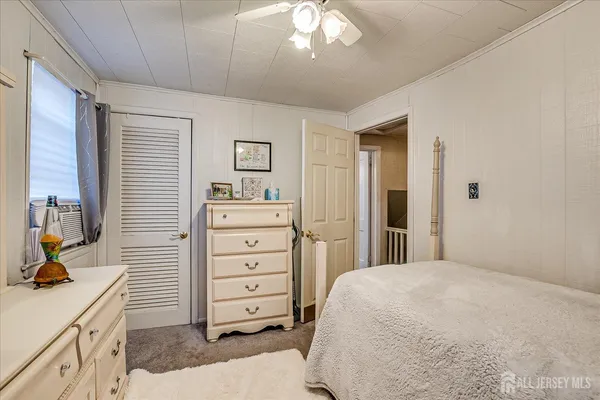 a view of entryway with a window and couch
