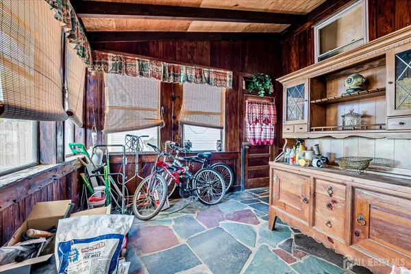 a view of storage and utility room