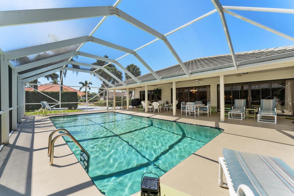 108 Pegasus Drive Jupiter, FL 33477 - Photo 44 of 74 Pool in Lanai