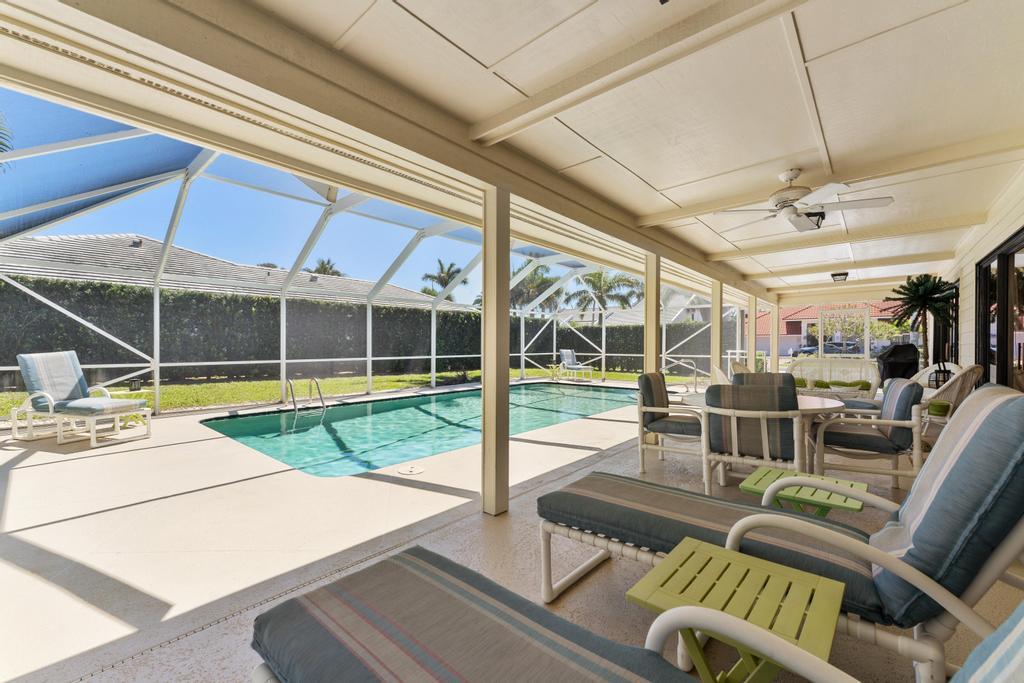 108 Pegasus Drive Jupiter, FL 33477 - Photo 48 of 74 Patio & Pool in Lanai