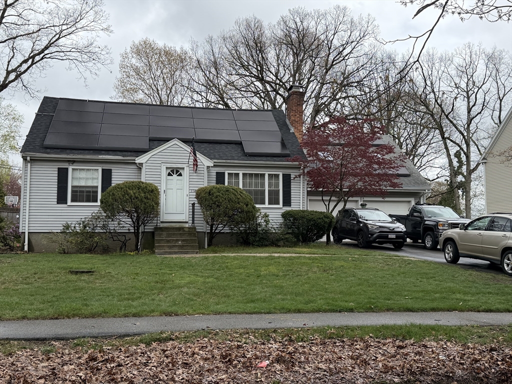 114 Parish Road Needham, MA 02494 - Photo 3 of 20 a front view of a house with a yard