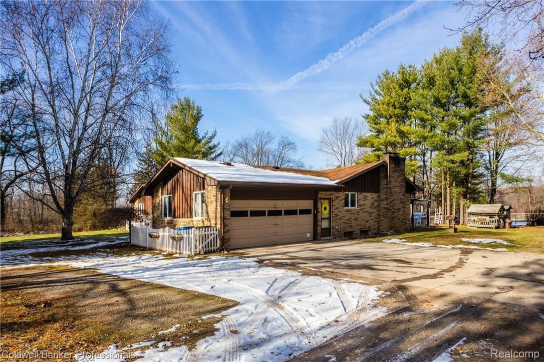 4777 Six Mile Road South Lyon, MI 48178 - Photo 67 of 71 Room to pull your trailer back by the barn