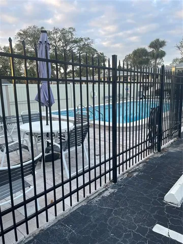 a view of city from balcony