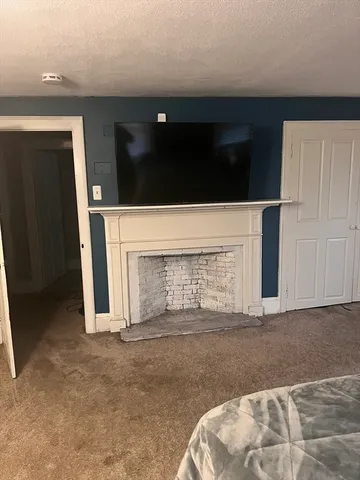 a view of livingroom with fireplace