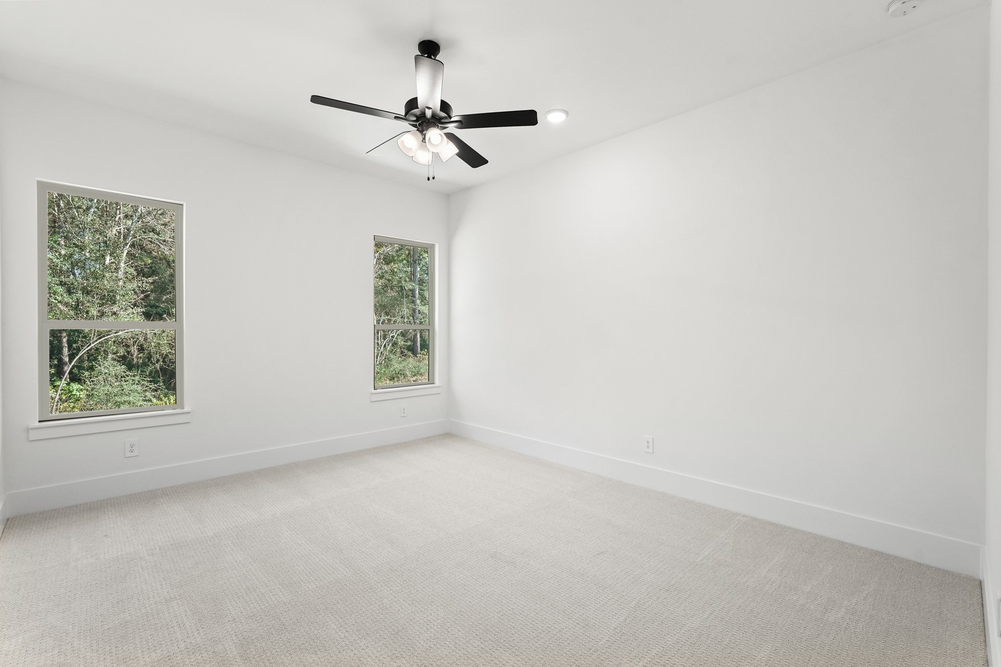24919 Balmorhea Way Montgomery, TX 77316 - Photo 28 of 36 an empty room with windows and fan