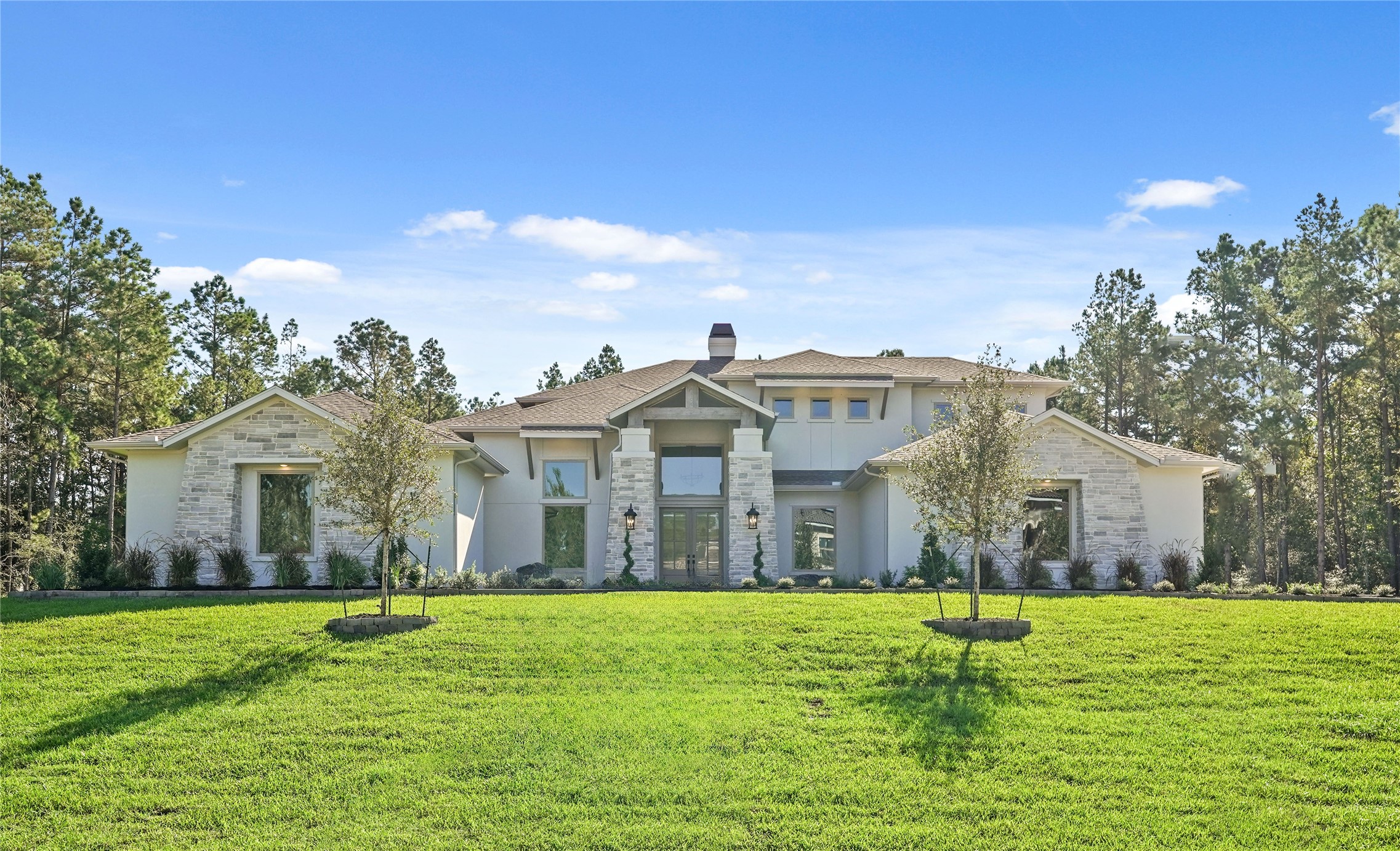 24919 Balmorhea Way Montgomery, TX 77316 - Photo 4 of 36 a front view of house with yard and green space