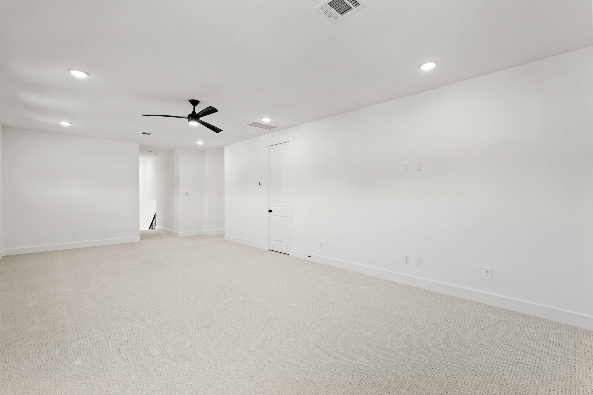 24919 Balmorhea Way Montgomery, TX 77316 - Photo 32 of 36 an empty room with a ceiling fan and window
