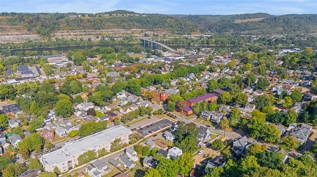 a view of lake with mountain
