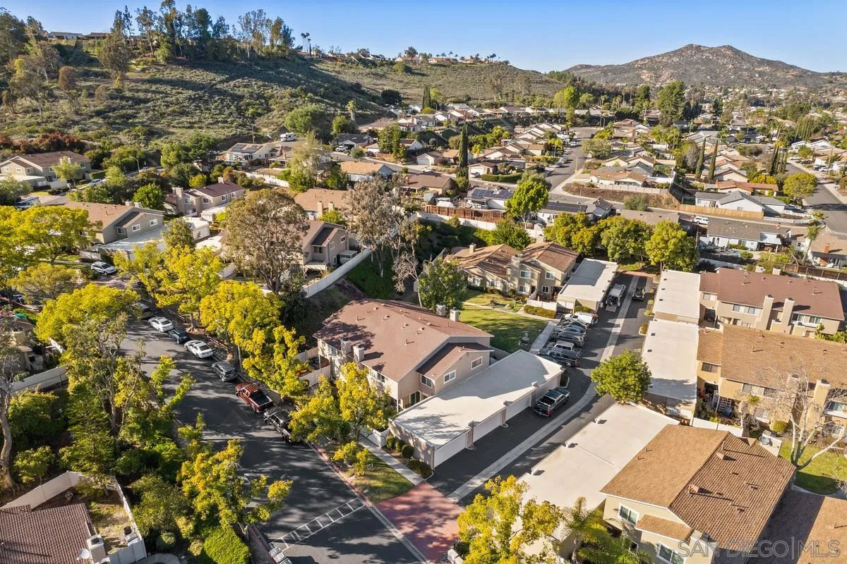 13350 Birch Tree Lane Poway, CA 92064 - Photo 37 of 43 an aerial view of residential houses with outdoor space