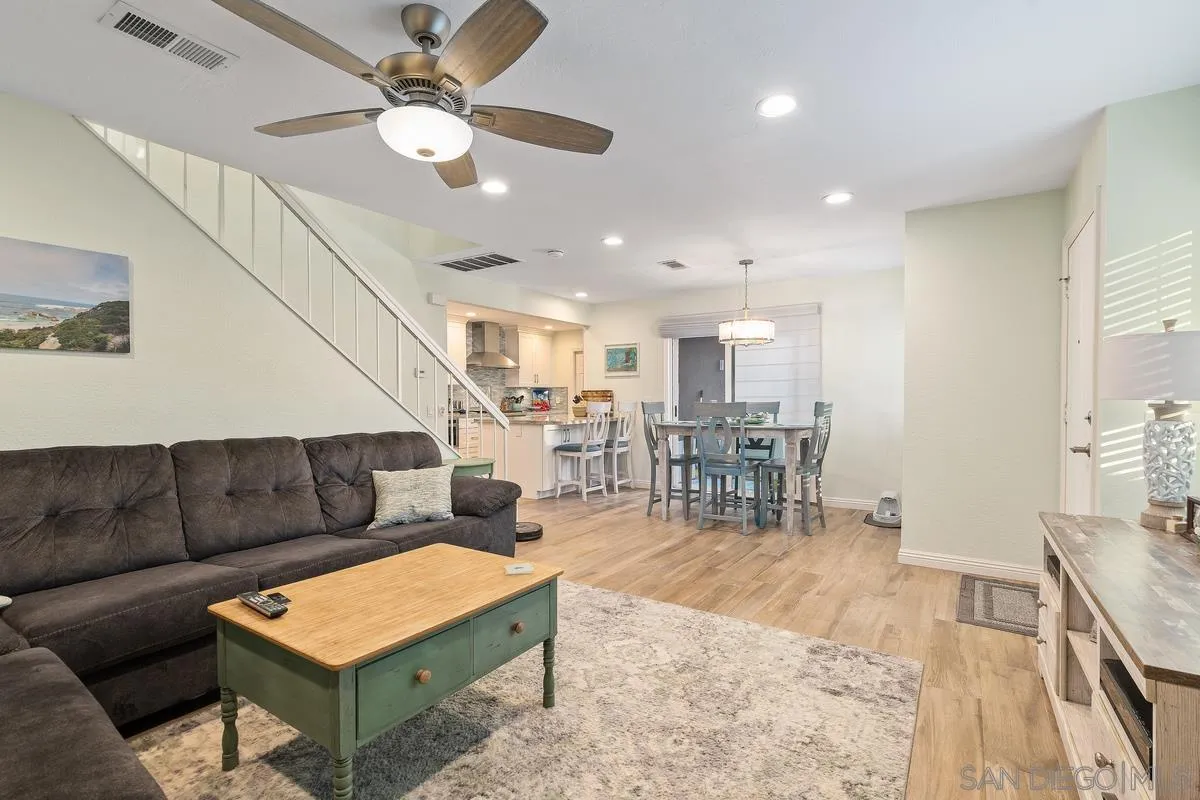 13350 Birch Tree Lane Poway, CA 92064 - Photo 10 of 43 a living room with furniture and kitchen view